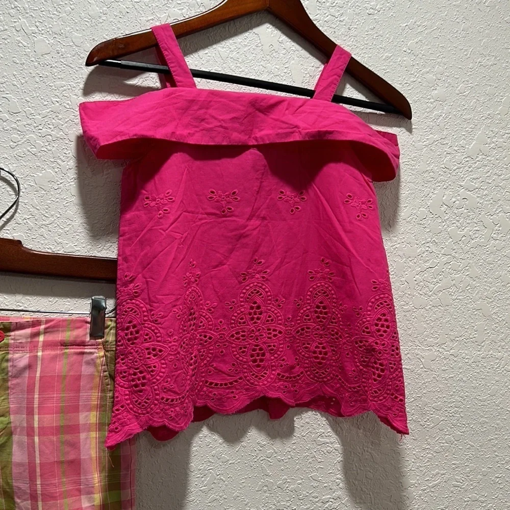 Lands’ End and GB girls pink beautiful SET size 8 GUC…
